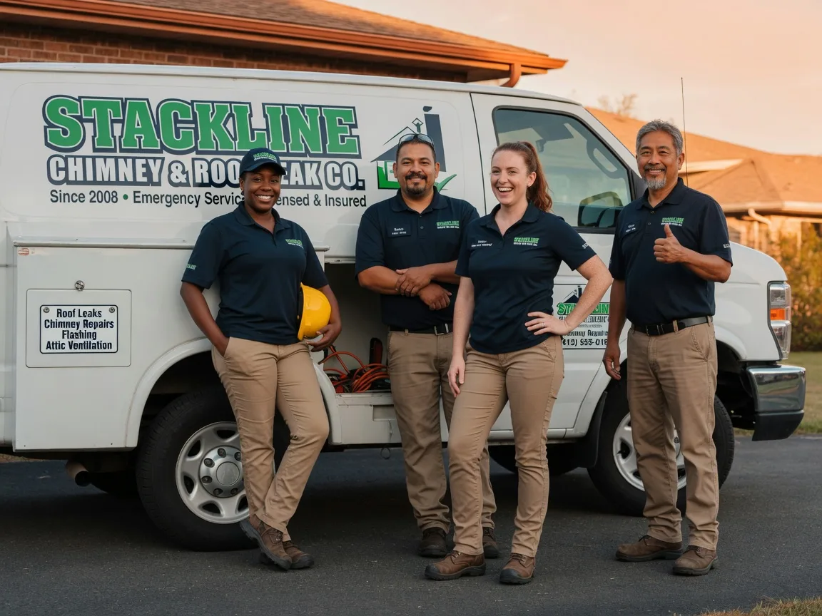 Chimney flashing repair company in Mount Vernon, SD